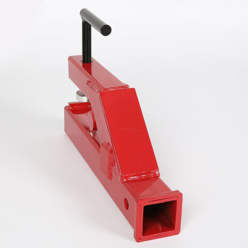 Red Trailer Hitch 2" Ball Mount Receiver Clamp for Deere Bobcat Tractor