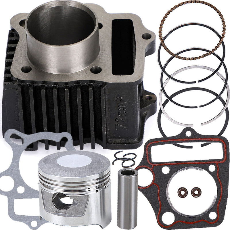 Piston Cylinder Gasket Top End Kit for Honda CRF70F CT70 XR70R TRX70 70cc Engine