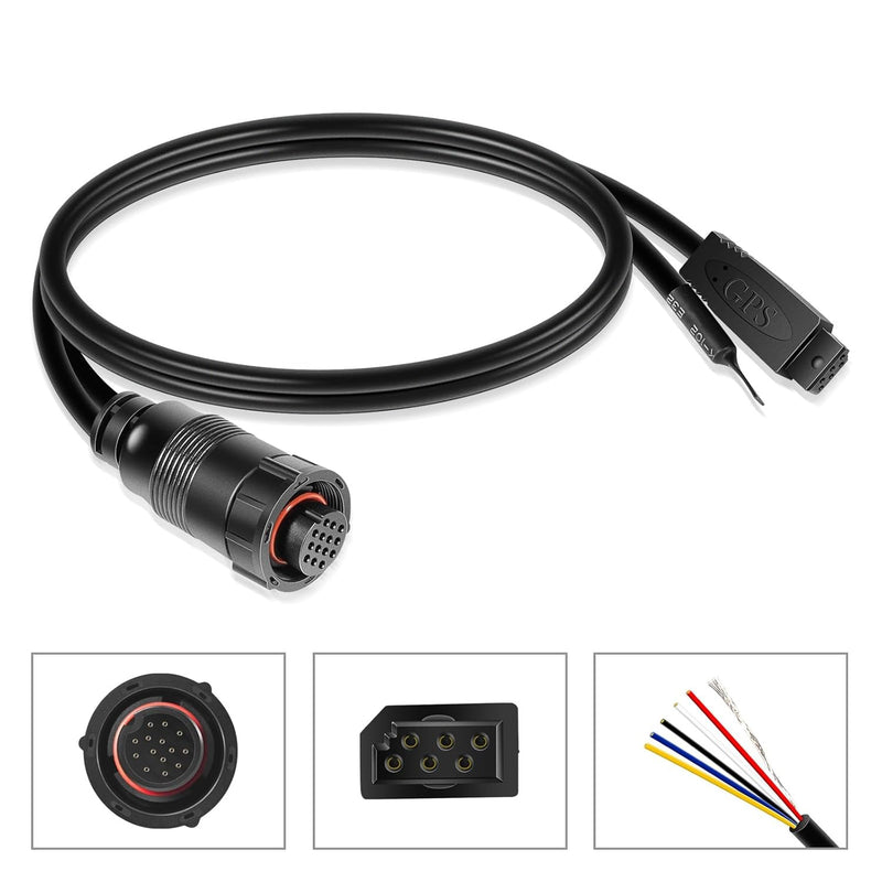 720080-1 AS GPS NMEA Splitter Cable for Humminbird SOLIX ONIX Fish Finder