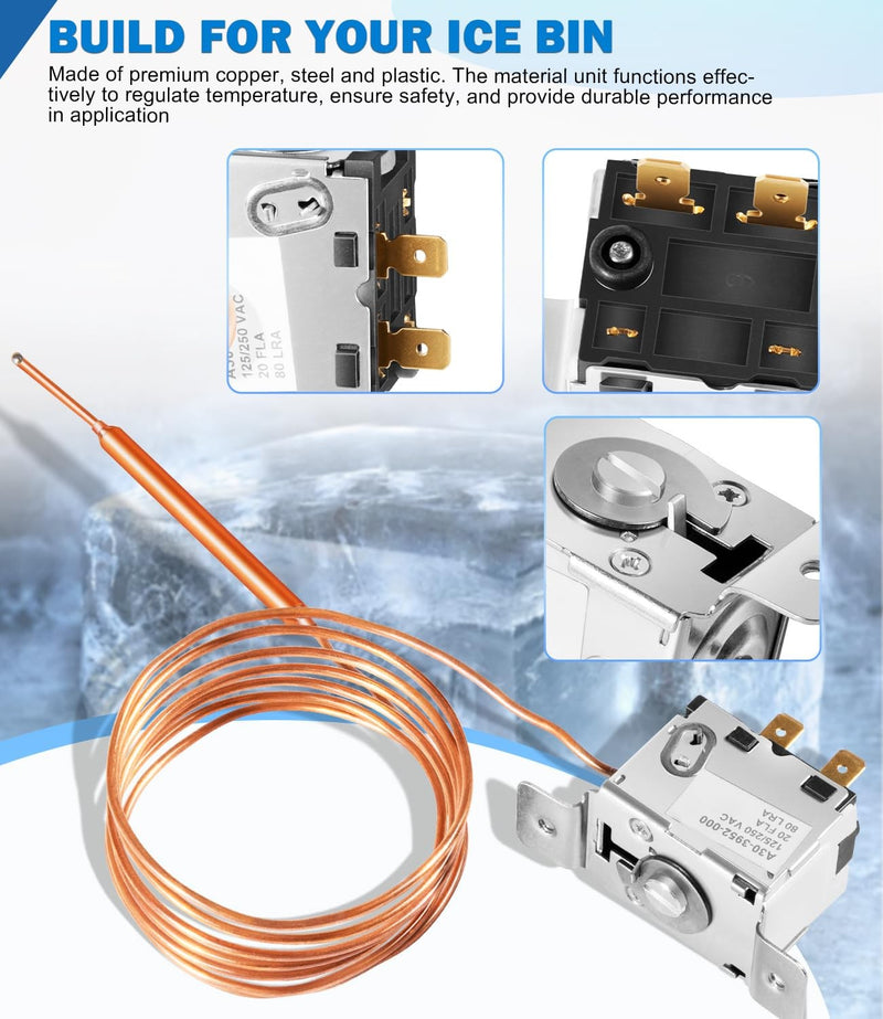 A30-3952-000 Control Thermostat Kit for Hoshizaki Ice Machine Bin TB0031