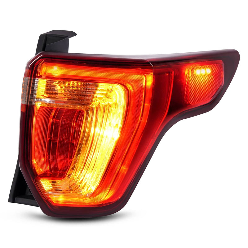DURAFORCE LED Tail Light Brake Lamp Passenger Right Side for Ford Explorer 2016 2017-2019