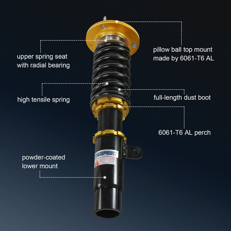 Coilovers Suspension Kit for BMW 3-Series E90 E91 E92 06-13 Adj Height