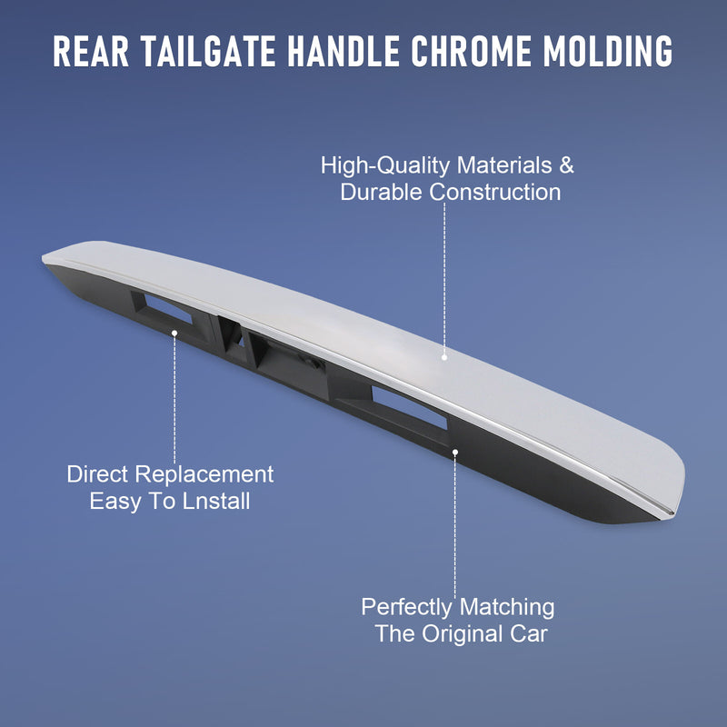 Chrome Rear Lift Gate Handle Trim Moulding for Nissan Pathfinder 3.5L
