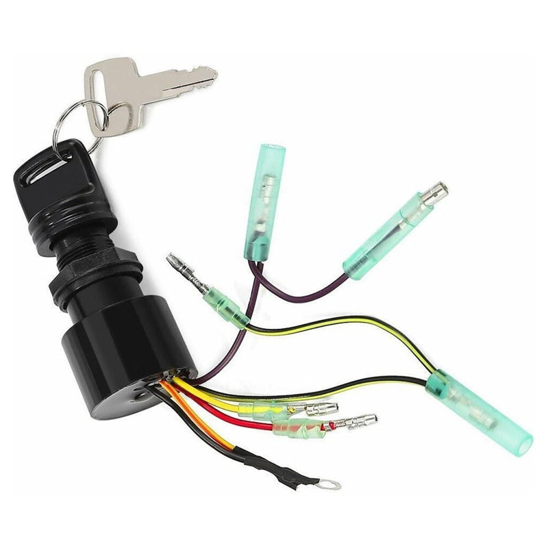 DURAFORCE 17009A5 Ignition Switch Key for Mercury Outboard Engine 6-Wire Replaces MP510909