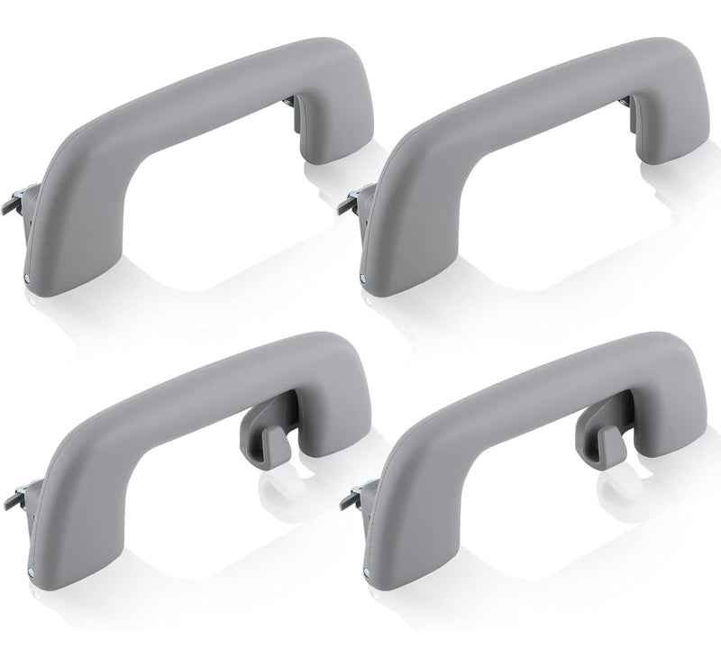 4Pcs Gray Inner Roof Ceiling Pull Handle Grab for Toyota 2006-2017 Front Rear