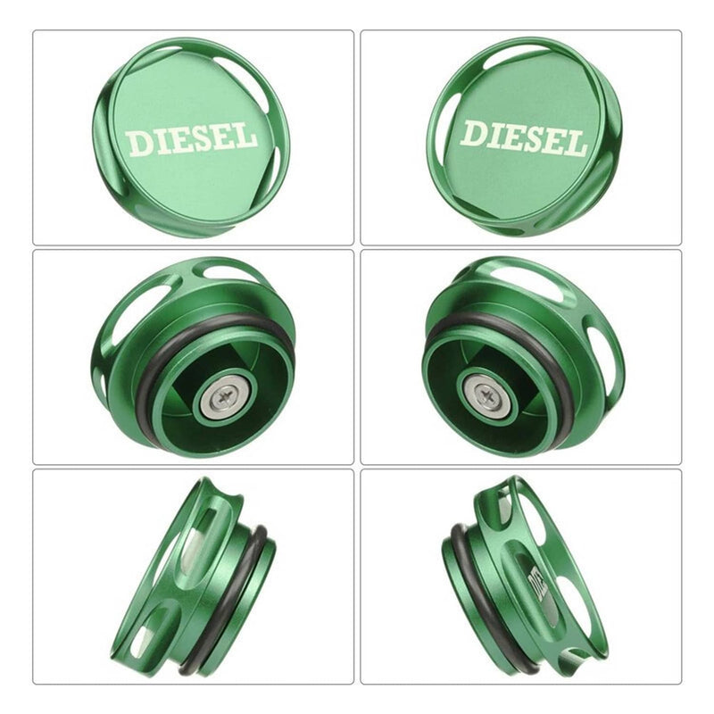 Magnetic Diesel Fuel Cap Aluminum for Ram 1500 2500 3500 2013-2018