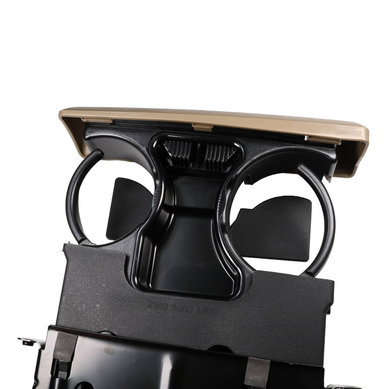 Tan Cup Holder for Ford F-250 F-350 F-450 F-550 Super Duty Trucks 2005-2007 Dash
