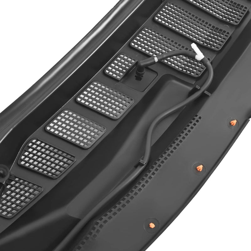 DURAFORCE Windshield Wiper Cowl Panel Grille LH Driver for Ford 2017-2022 F-350 F-250