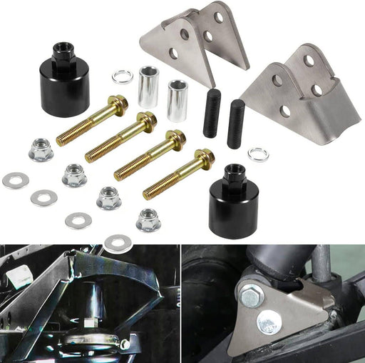 DURAFORCE 2'' Front Rear Lift Kit for Polaris Ranger 400 500 800 Crew Midsize 10-14