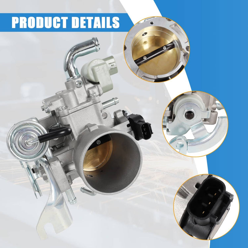 22210-75210 Fuel Throttle Body Valve for Toyota 4Runner 2.4L 2.7L 1997-2004