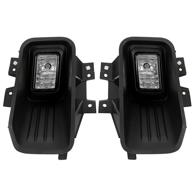 Clear Lens Halogen Fog Lights Lamps for Ford F-150 F150 2018-2020 Set Pair