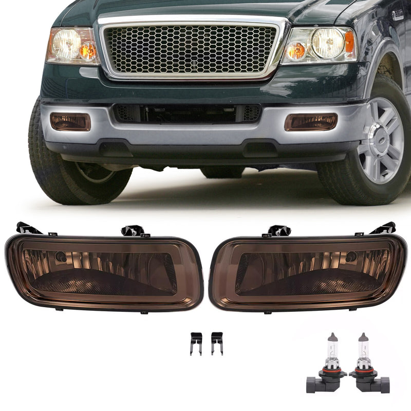 Bumper Fog Light With Bulb for Ford F150 2004-2005 2006 Lincoln Mark LT LH RH
