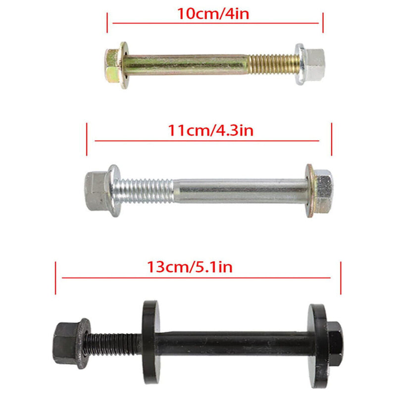 4x4 Complete Front Control Arms Cam Bolts Hardware Kit for 2000-2002 Dodge Ram