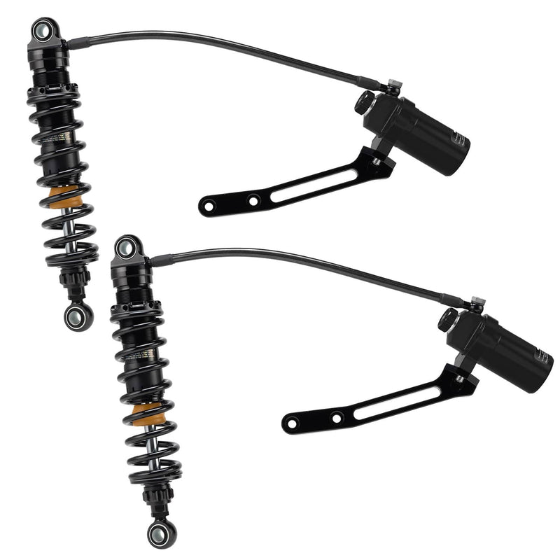 Remote Reservoir Suspension Shocks for Harley Touring Road King Glide