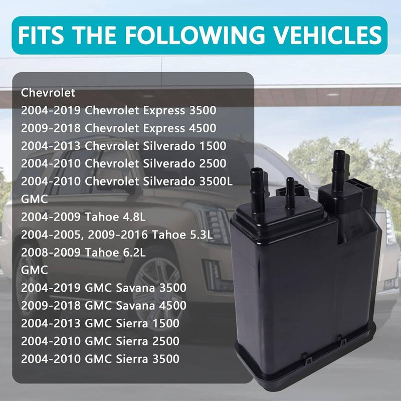 15137021 Car Vapor Canister for GM Trucks Vans Silverado 1500 4.3L 5.3L
