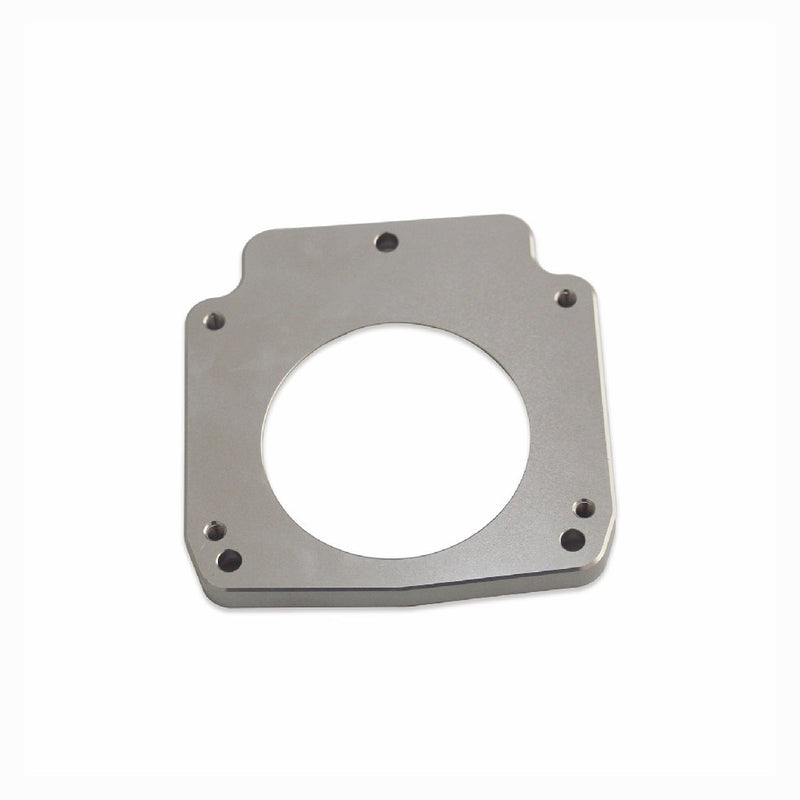 92mm Aluminum Manifold Throttle Body Adapter Plate 3 Bolt Intake to 4 Bolt