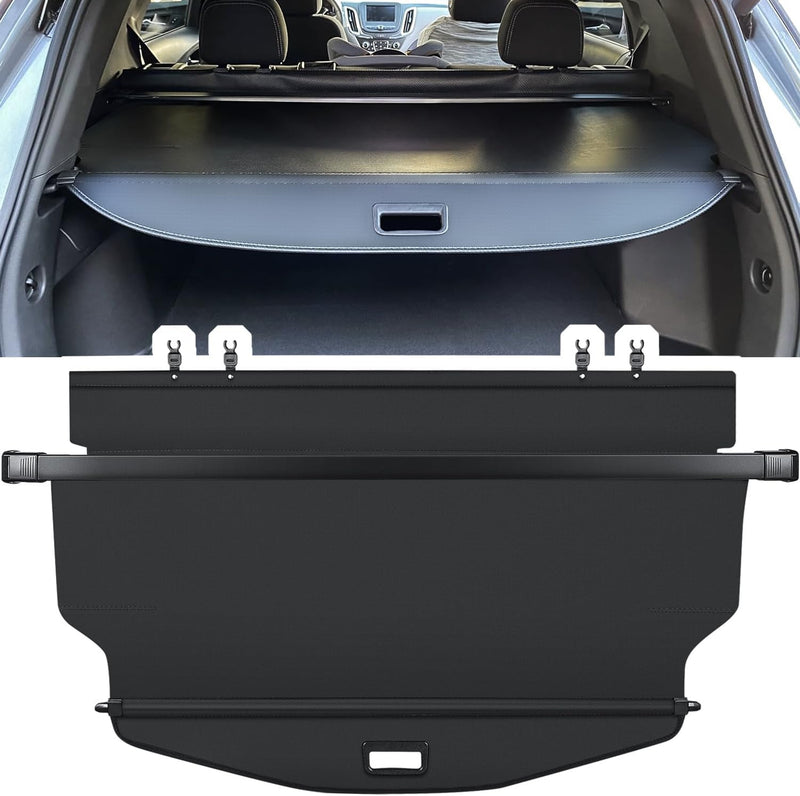 Trunk Cargo Cover for Chevy Equinox GMC Terrain 18-25 Retractable Rear