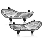 DURAFORCE Pair Front Fog Light Bumper Lamps Left Right for Ford Escape Kuga 2013-2016