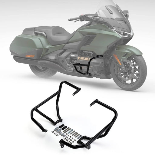 DURAFORCE Motorcycle Engine Guard Crash Bar for Honda Goldwing GL1800 F6C F6B Bagger 18-up