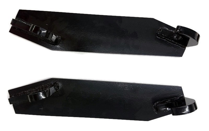 DURAFORCE Mounting Weld On Bracket for Skid Steer Receiver Trailer Hitch Attachment 2pc
