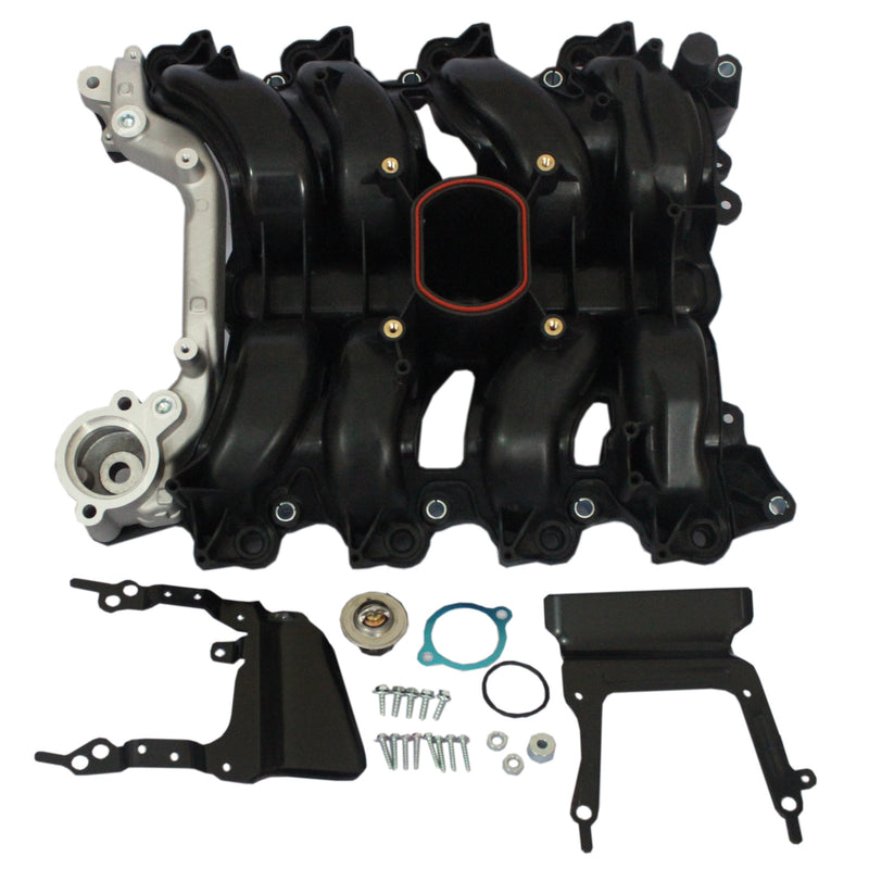 Engine Intake Manifold w/ Thermostat Gaskets for Ford Lincoln Mercury 4.6L V8
