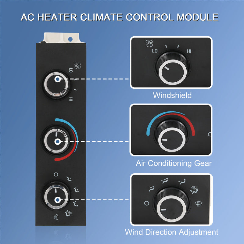 84793086 AC Delco Climate Control Unit for Chevy Express Van Savana 3500 2500