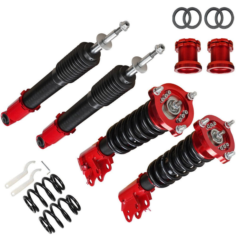 Coilovers Suspension Kit Adjustable Height Struts Shocks for Honda Civic 06-11