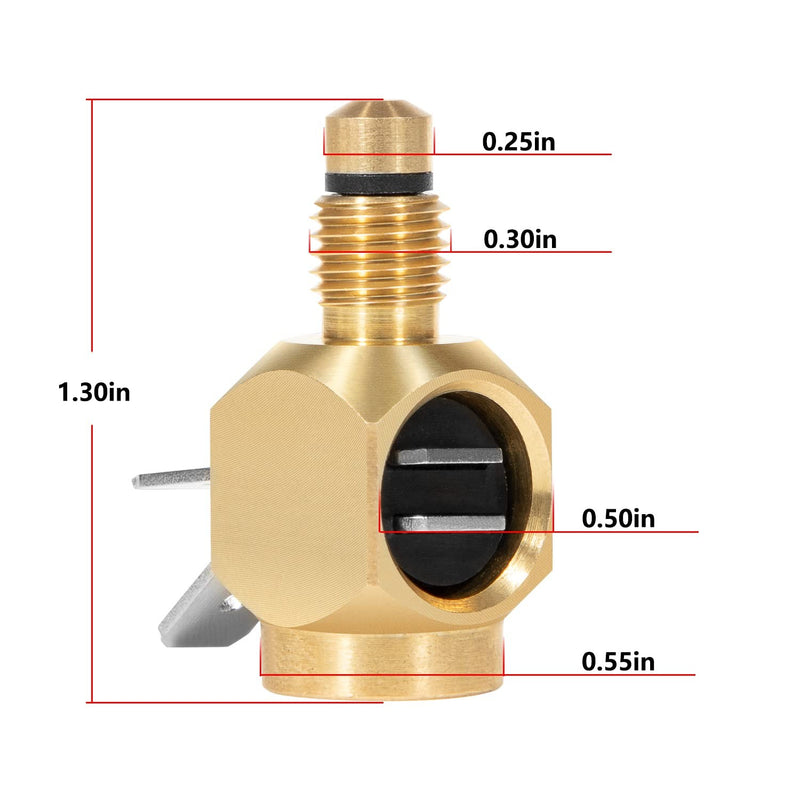 619154 621737 622746001 Thermocouple & Gas Valve 2Pcs Replacement Kit