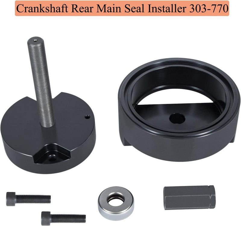 Crankshaft Front & Rear Seal Installer Tool for Ford 4.5L, 6.0L, 6.4L Powerstrok
