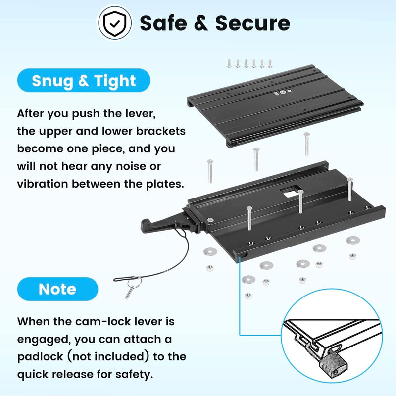 1854060 MKA-32 Quick Release Bracket With Cover for Ulterra Terrova PowerDrive