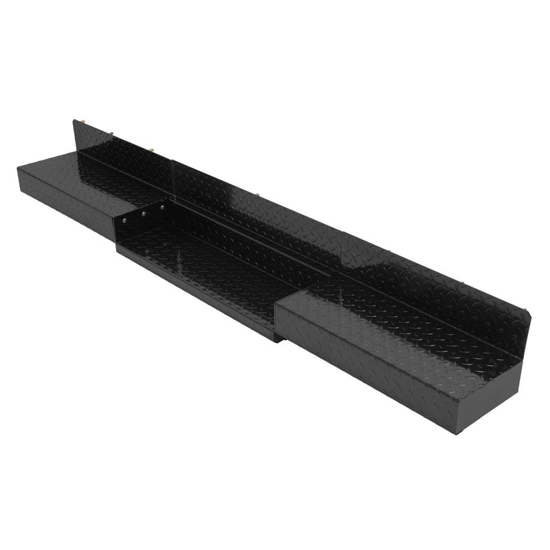 DURAFORCE Rear Step Bumper 83" Black Universal Screw-On for Enclosed Utility Body