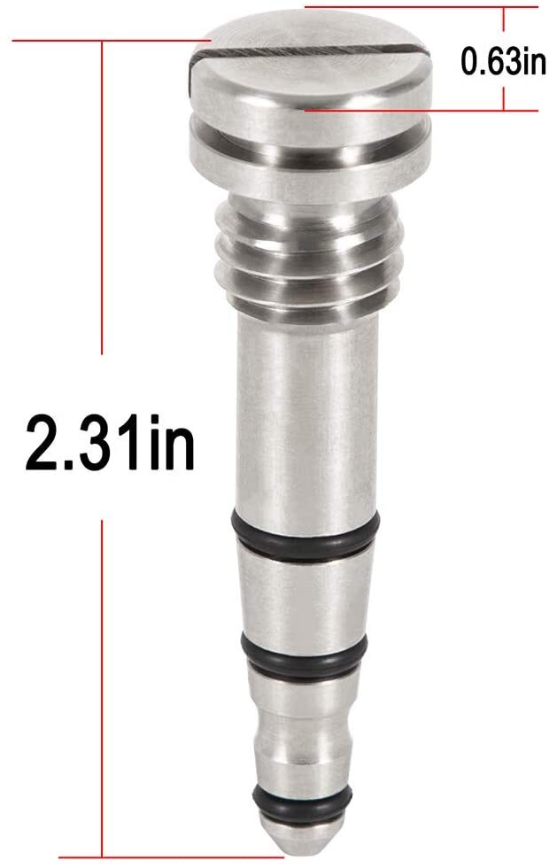 Power Trim Tilt Manual Release Valve Stainless for Most 2 & 4 Stroke Outboards