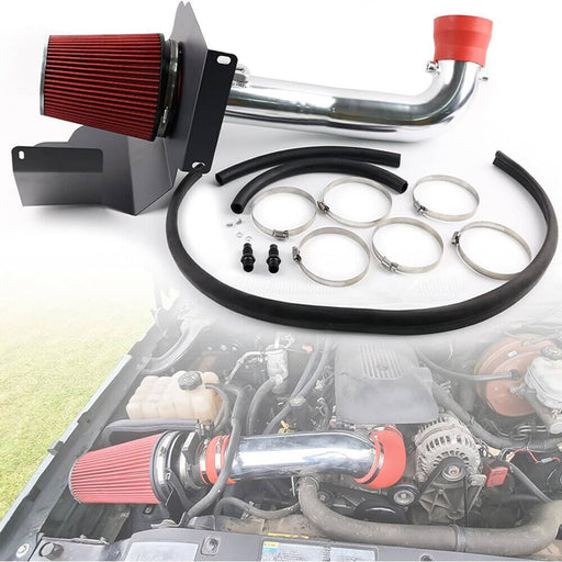 DURAFORCE Cold Air Intake System with Filter Shield for 2014-2018 Chevy GMC 1500 5.3L 6.2L