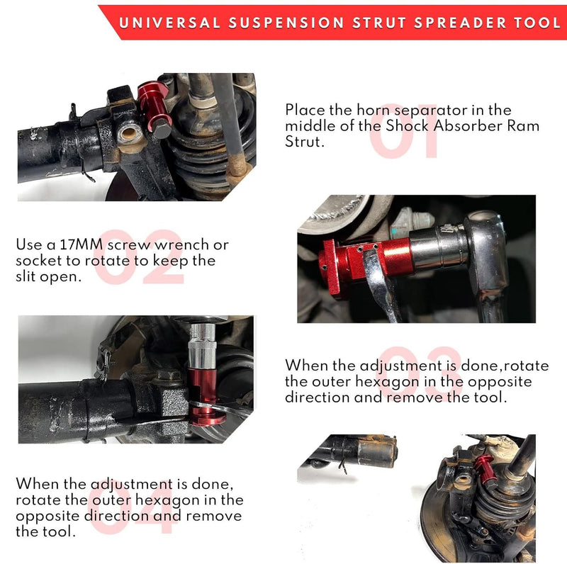 Universal Suspension Strut Spreader Tool For Car Strut Shock Absorber Removal