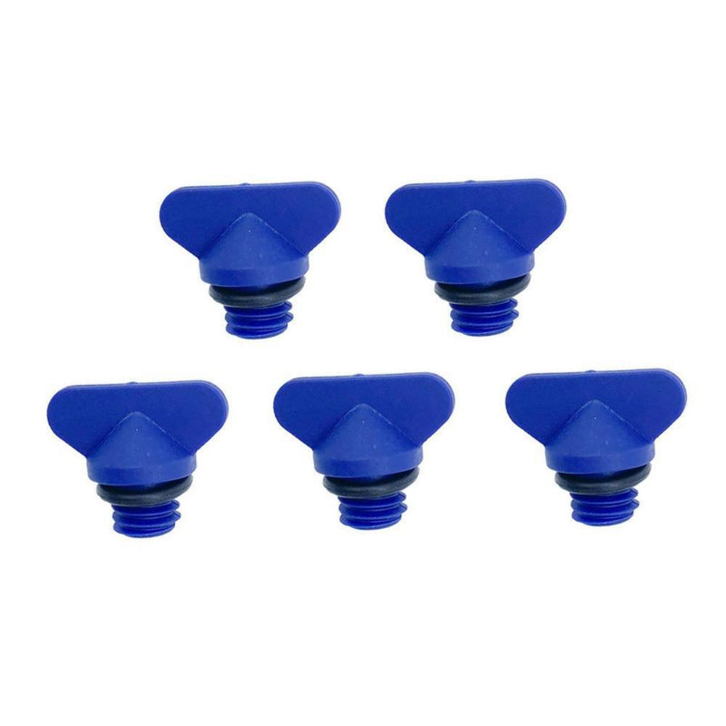 8M2000874 Block Drain Blue Plug Kit for Mercruiser 22-806608A1 Manifold 5Pcs