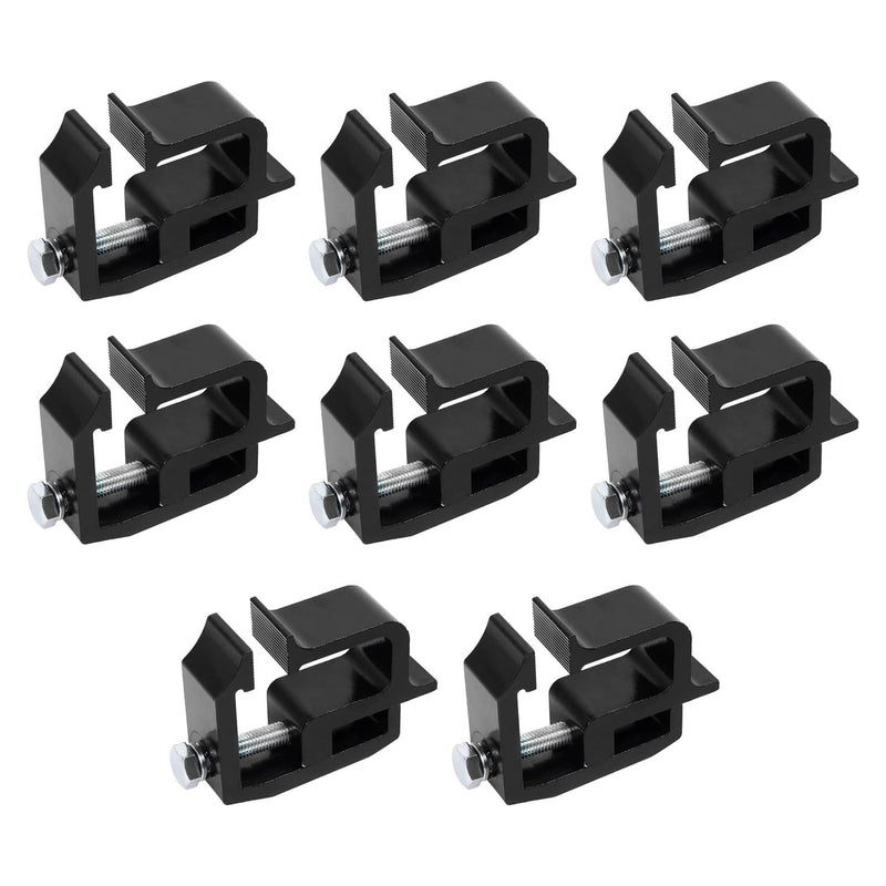 DURAFORCE Cap Topper Camper Shell Mounting Clamps Aluminum Truck Bed 8 Pieces