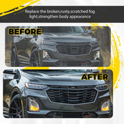 DURAFORCE Bumper Fog Lights Switch Wiring for Chevy Equinox 2018-2021 Driver Passenger