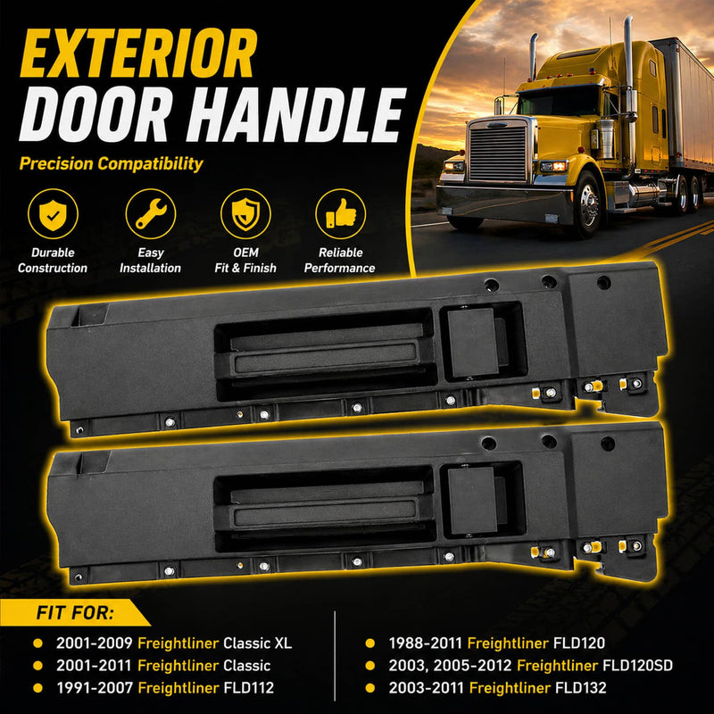 Front Interior Door Handles Left Right for Freightliner FLD120 FLD120SD