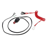 DURAFORCE 63V-82575-00 Kill Stop Switch Safety Lanyard for Yamaha Outboard 6E9-82575-02