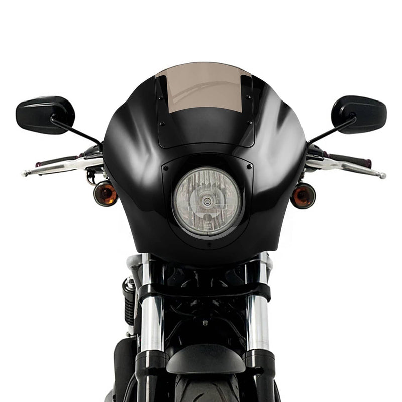 Motorcycle Quarter Fairing Windshield Kit 49mm Fork Clamps for Harley StreetBob
