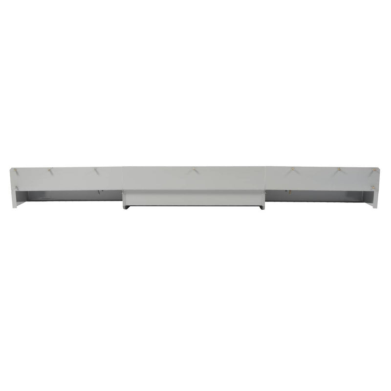 DURAFORCE Rear Step Bumper 83" Gray Universal Screw-On for Enclosed Utility Body