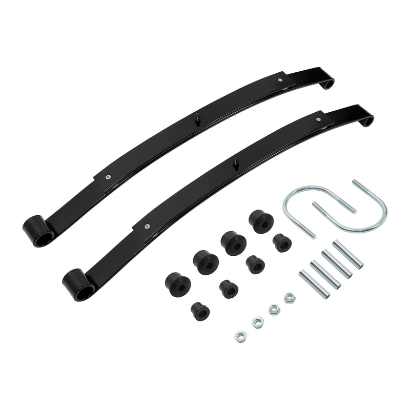 Rear 2 Leaf Spring Kit W/Bushing & Sleeves for Golf Carts EZGO RXV 2008-UP