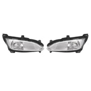 DURAFORCE Front Driving Fog Light Lamp Assembly for Hyundai Santa Fe Sport 2013-2016 Pair