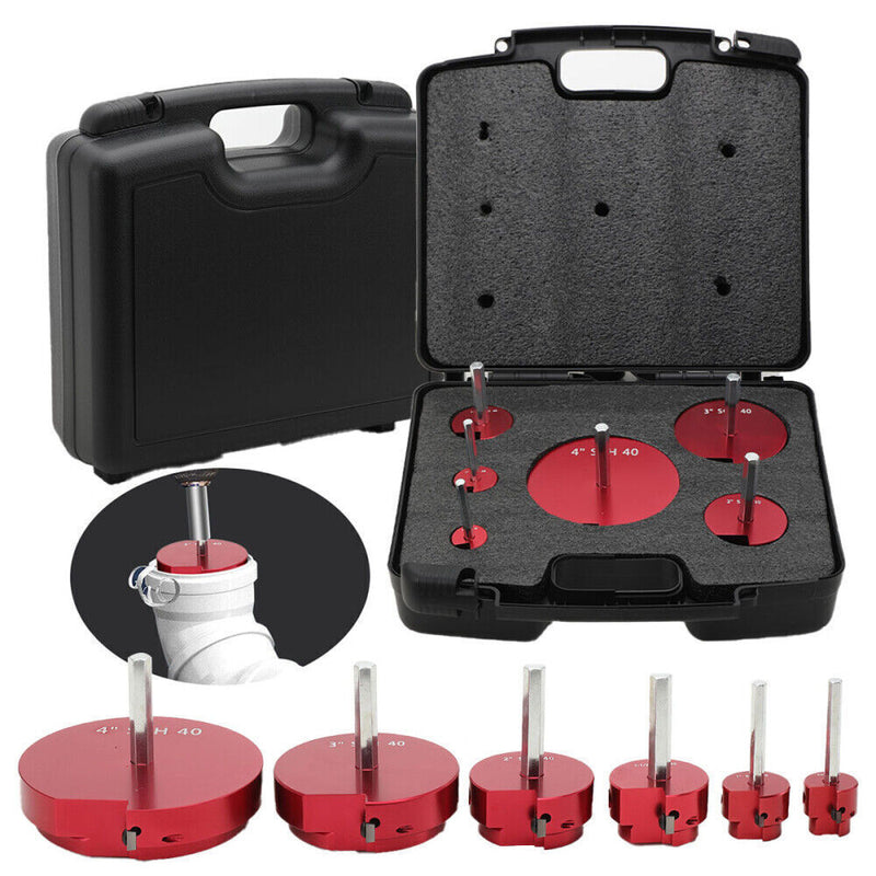 04529 PPRK6 Clean Ream Extreme Plastic Pipe Fitting Reamer Kit for Reed Tool