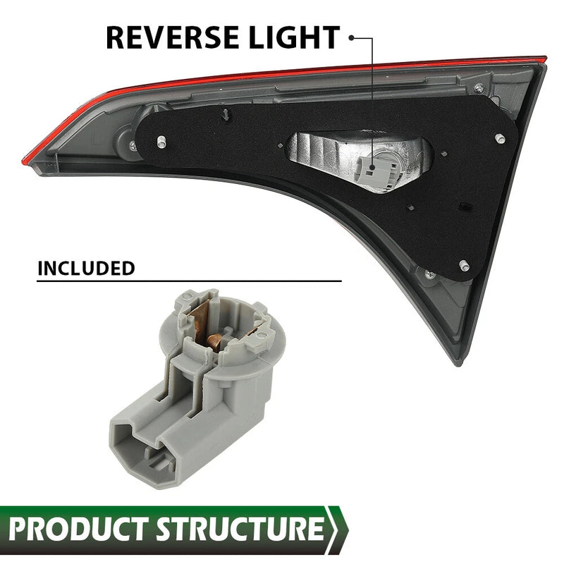 For 2014 15 2016 Toyota Corolla Tail Light Brake Lamp Inner Left Driver Side DOT