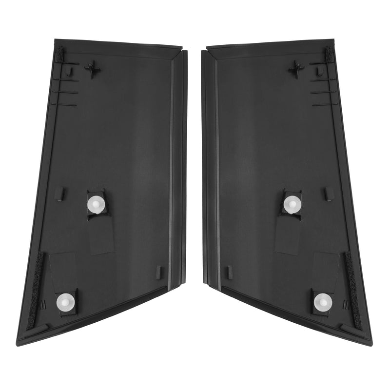 Pillar Molding Trim Cover Painted Black LH RH for Nissan 370Z 2009-2020 Pair