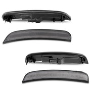 DURAFORCE Smoke LED Front/Rear Side Marker Lights for Chrysler 300C 300S 2015-2023