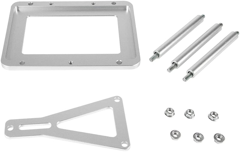 551181 Universal Aluminum Battery Tray Hold Down Trunk Relocation Box