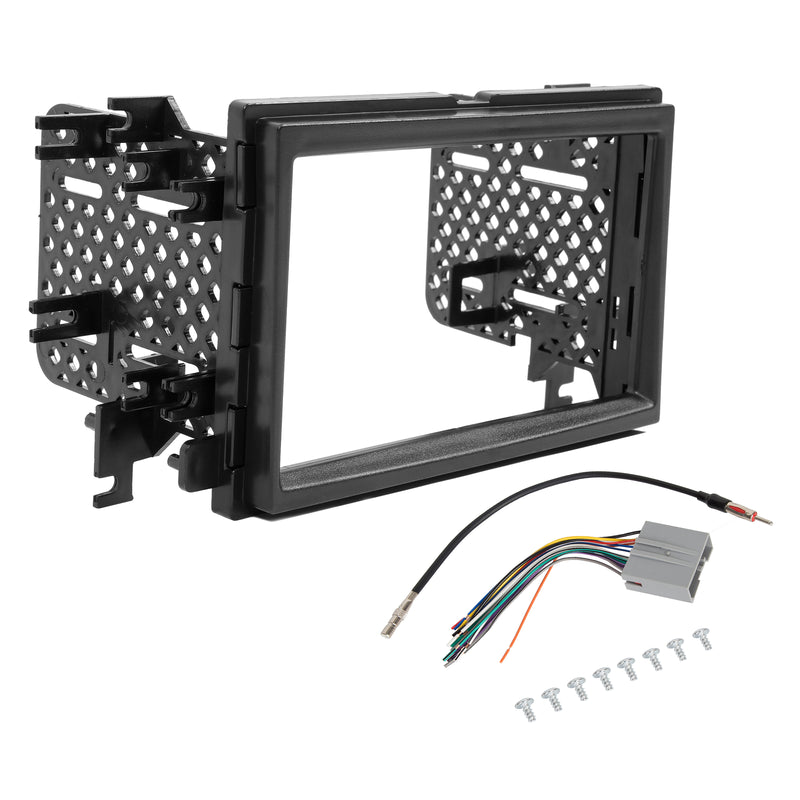 Car Radio Stereo Dash Install Kit With Harness for Ford Lincoln Mercury 04-16