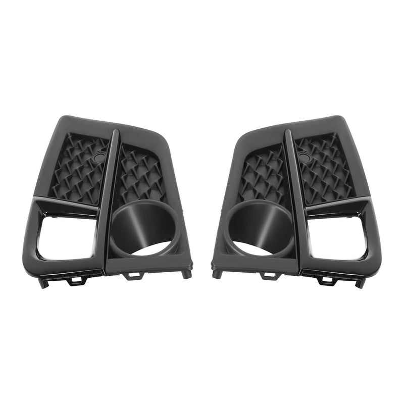 DURAFORCE Fog Light Cover Front Bumper Lamp Bezel for Honda Odyssey 2018-2020 Black Pair